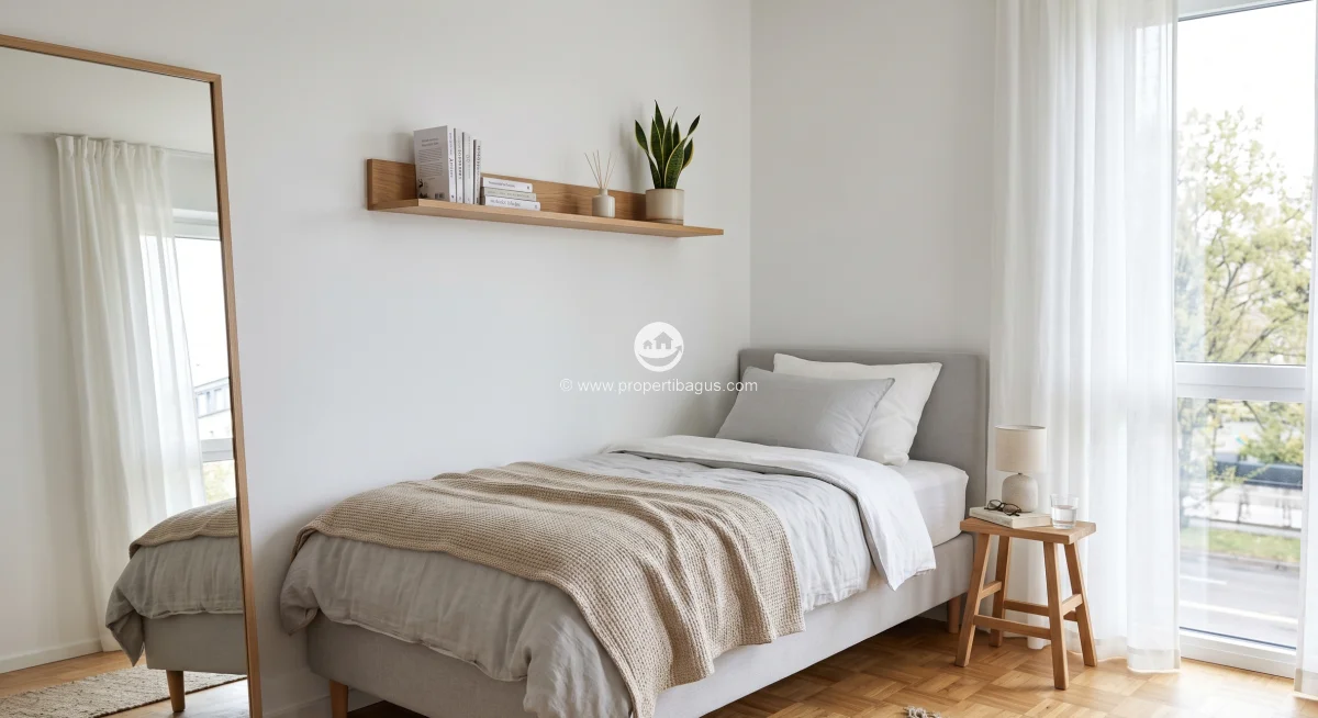 10 Tips Menata Kamar Tidur Minimalis agar Lebih Luas dan Nyaman
